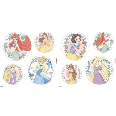 Komar Fenstersticker - Disney Princess Kindness - 30 x 30 cm - Fensteraufkleber - für Kinderzimmer (1/5)