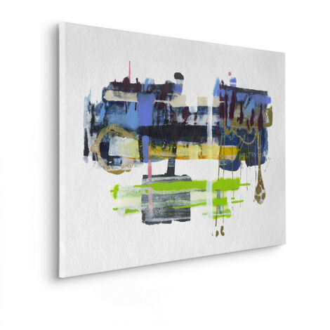 Komar Canvasbild Flying Car - 90 x 60 cm - Bild auf Keilrahmen - Modern (1/2)
