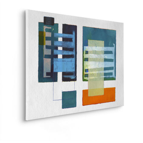 Komar Canvasbild Assembling a Network - 90 x 60 cm - Bild auf Keilrahmen - Modern (1/2)