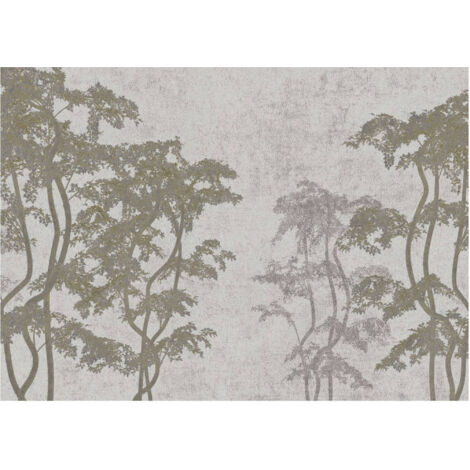 Komar Wandtapete - Dancing Trees - 250 x 350 cm - Digitaldruck - klassischer Stil (1/5)