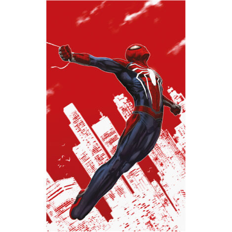 Komar Wandtapete - Marvel Spider Man Red Swing - 250 x 150 cm - Vlies (1/3)