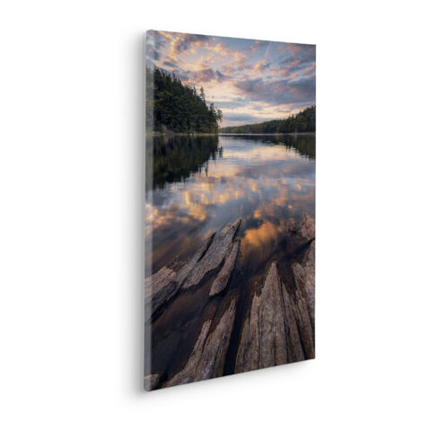 Komar Canvasbild Swedish Structures - 60 x 40 cm - Bild auf Keilrahmen - Modern (1/2)