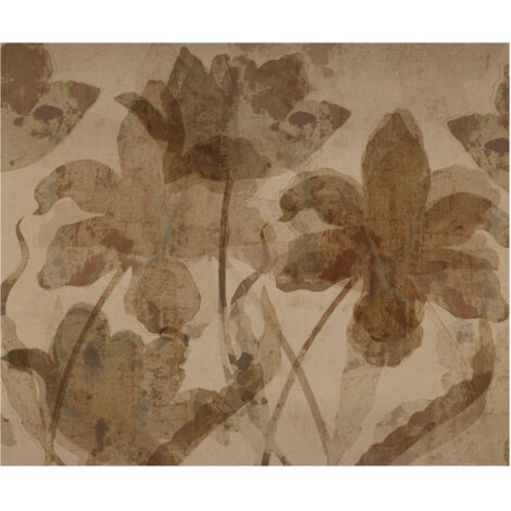 Komar Wandtapete - Petal Whispers - 250 x 300 cm - Digitaldruck - Mediterran Naturmotiv (1/5)