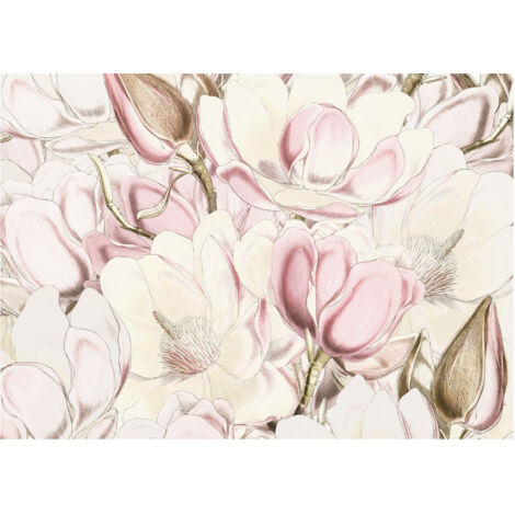 Komar Wandtapete - Petals - 250 x 350 cm - Digitaldruck Motivtapete (1/2)