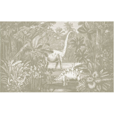 Komar Wandtapete - Jurassic Kingdom - 250 x 400 cm - Digitaldruck - für Kinderzimmer (1/5)