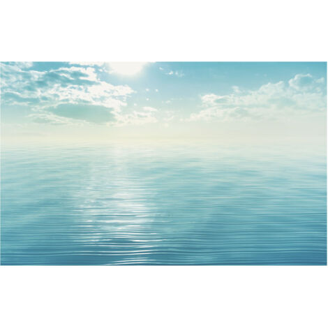 Komar Wandtapete - La Mer Bleue - 250 x 400 cm - Digitaldruck - klassischer Stil Maritim Naturmotiv (1/2)
