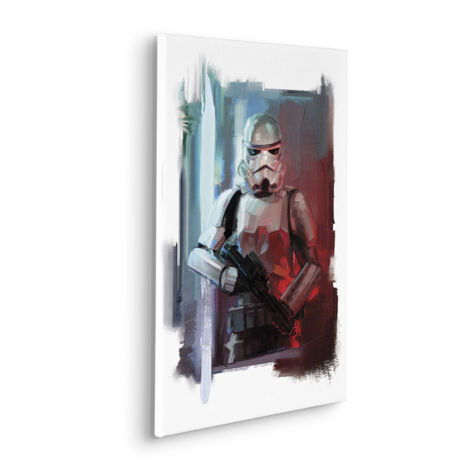 Komar Canvasbild Star Wars Stormtrooper Painting - 60 x 40 cm - Bild auf Keilrahmen (1/2)