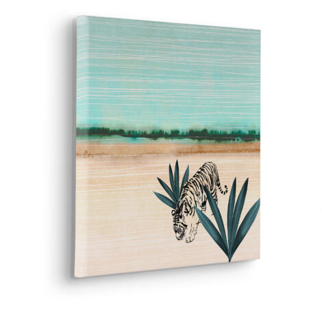 Komar Canvasbild Wild One - 40 x 40 cm - Bild auf Keilrahmen - Modern (1/2)