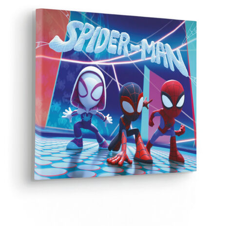 Komar Canvasbild Marvel Spidey and His Amazing Friends Glowy Spideys - 30 x 40 cm (1/2)