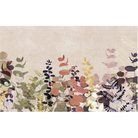 Komar Wandtapete - Foggy Shrub - 250 x 400 cm - Vlies Digitaldruck - Modern (1/5)