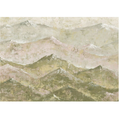 Komar Wandtapete - Ladakh - 250 x 350 cm - Digitaldruck - Rustikal (1/5)