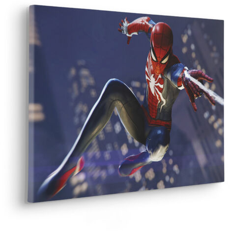 Komar Canvasbild Marvel Spider Man Web Shoot - 40 x 60 cm - Bild auf Keilrahmen (1/2)