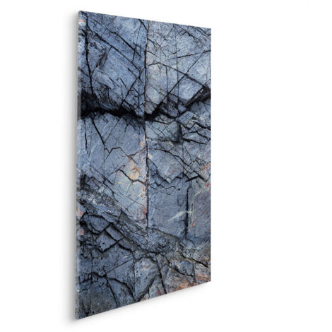 Komar Canvasbild Wellenbrecher - 90 x 60 cm - Bild auf Keilrahmen - Maritim (1/2)
