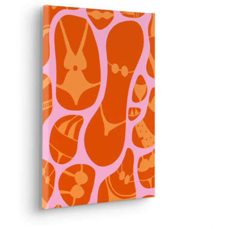 Komar Canvasbild Bikinis - 40 x 30 cm - Bild auf Keilrahmen - Modern (1/2)