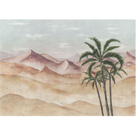 Komar Wandtapete - Silent Sands - 250 x 350 cm - Digitaldruck - Mediterran (1/5)