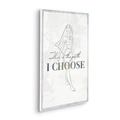 Komar Canvasbild Pocahontas Your Choice - 60 x 40 cm - Bild auf Keilrahmen - für Kinderzimmer (1/2)