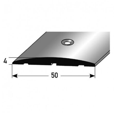 PROVISTON  Übergangs- & Ausgleichsprofil  Aluminium  50 x 4 x 1000 mm  Bronze Hell  Bodenprofil  Metallprofil  Übergangsschiene