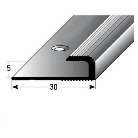 PROVISTON  Einfass- & Abschlussprofil  Aluminium  30 x 5 x 1000 mm  Bronze Hell  Einschubprofil  Abschlussleiste  Bodenprofil
