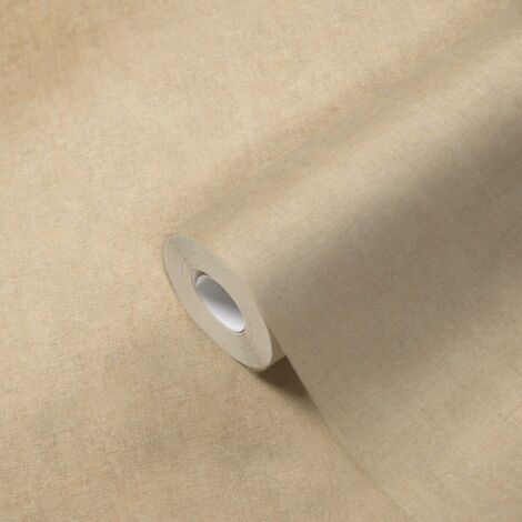 A.S. Création Unitapete Beige 10.05 m x 0.53 m ansatzfrei Vlies hoch waschbeständig gut lichtbeständig restlos trocken abziehbar (1/5)