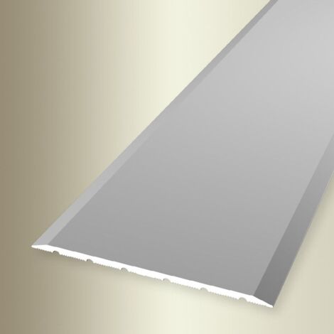 PROVISTON Übergangs- & Ausgleichsprofil Aluminium 80 x 900 mm Silber Bodenprofil Metallprofil Übergangsschiene