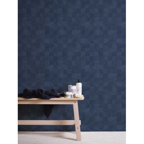 A.S. Creation Titanium 3      382005  Vliestapete  Muster & Motive  0.53 m x 10.05 m  Blau (1/4)