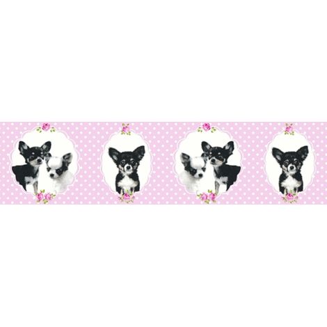 A.S. Creation Little Stars 358502 Vliestapete 3D Optik 0.13 m x 5 m Rosa