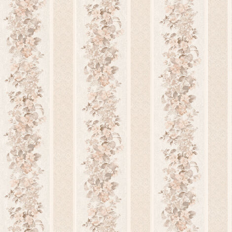 A.S. Creation Concerto 3  959292  Papiertapete Blumenoptik  0.53 m x 10.05 m  Braun (1/5)