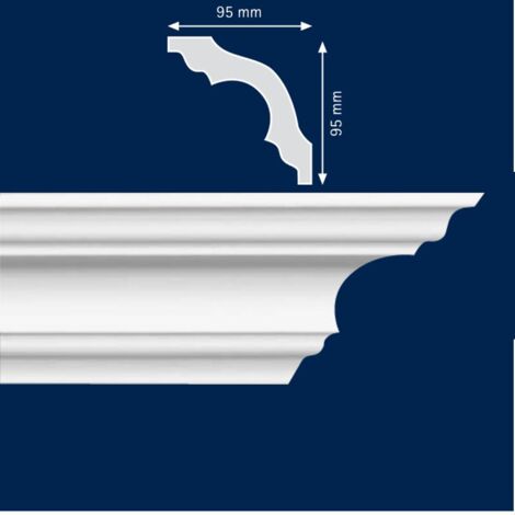 Stuckleiste "Richland" (Stuckleisten aus Hart-Styropor)