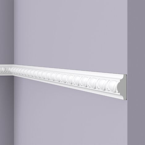 Zierleiste "Lugano" (NMC WALLSTYL® - WO1) aus hochfestem Polystyrol