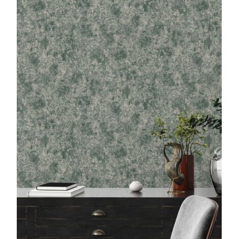 A.S. Creation  Premium Wall 2  389701  Vliestapete  Einfarbig  10.05 x 0.53 m  Grün  Wohnzimmer  Schlafzimmer  Flur  Küche  Esszimmer  Badezimmer  Bad  Arbeitszimmer  Büro  Diele