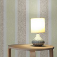 A.S. Création Pigment Glow 961571 Vliestapete Streifen / Wellen 10.05 x 0.53 m Braun Wohnzimmer Schlafzimmer Büro