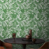 A.S. Creation Vliestapete 10.05 x 0.53 m Livingwalls Dschungel Tapete Grün 790634 Palmen CosmoLiving by Cosmopolitan