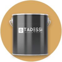 TADESSI Wall Select Wandfarbe Orange - Landgelb - abwaschbare Innenfarbe matt - Dispersionsfarbe - Geruchsarm und Lösemittelfrei