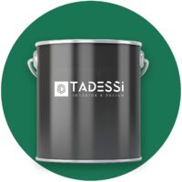 TADESSI Wall Select Wandfarbe Grün - Dschungelgrün - abwaschbare Innenfarbe matt - Dispersionsfarbe - Geruchsarm und Lösemittelfrei