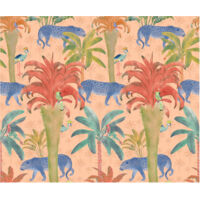 Komar Wandtapete - Safari Pattern - 250 x 300 cm - Vlies Digitaldruck - Urban