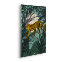 Komar Canvasbild Sneaky Monkey - 60 x 40 cm - Bild auf Keilrahmen - Modern