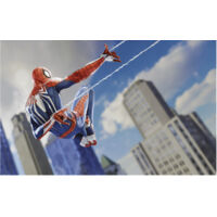 Komar Wandtapete - Marvel Spider Man Spider Web Shooting - 250 x 400 cm - Vlies