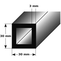 Vierkantrohr "Montalbo" Montageprofil / Bauprofil, aus Aluminium-2000-30 mm