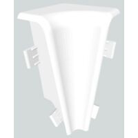 Innenecke für MDF-Sockelleisten 58x18 mm - weiß passend zur 718.5831
