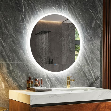 SONNI Badezimmer LED Spiegel Badspiegel Anti-Beschlag mit Beleuchtung