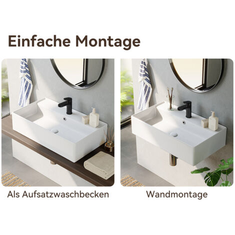 Kleine Eck-Waschtisch-Kombination – Weiß, Keramik, Mit Wasserhahn, Für Kleine Bäder, Linke Hand