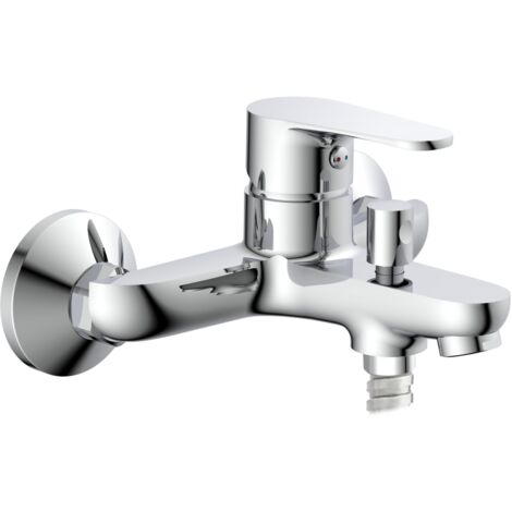 EISL Badewannenarmatur Wasserhahn Bad mit Brauseanschluss Einhebelmischer Mischbatterie Badewanne NI023CALCR (1/5)