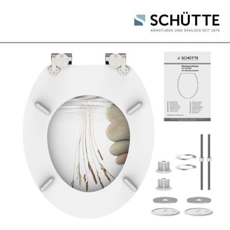 MDF WC-Sitz BALANCE, mit Absenkautomatik