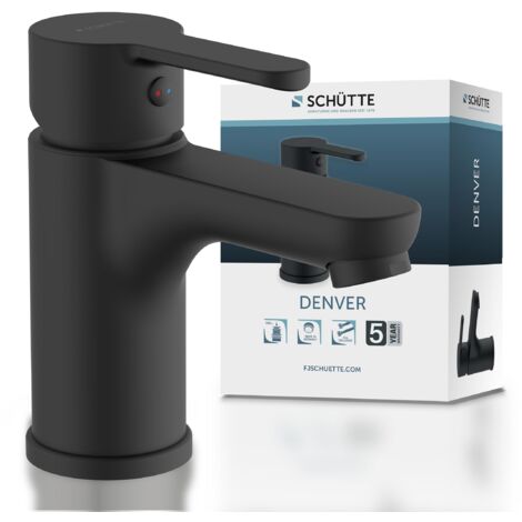 SCHÜTTE Wasserhahn Bad Einhebelmischer Badezimmer Badarmatur Waschtischarmatur Waschbecken Waschtischbatterie Modern 44106