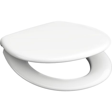Duroplast WC-Sitz WHITE, Premium, mit Absenkautomatik und Schnellverschluss