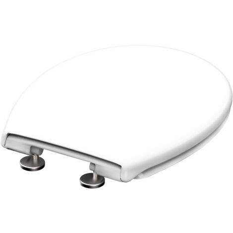 Duroplast WC-Sitz WHITE, Premium, mit Absenkautomatik und Schnellverschluss