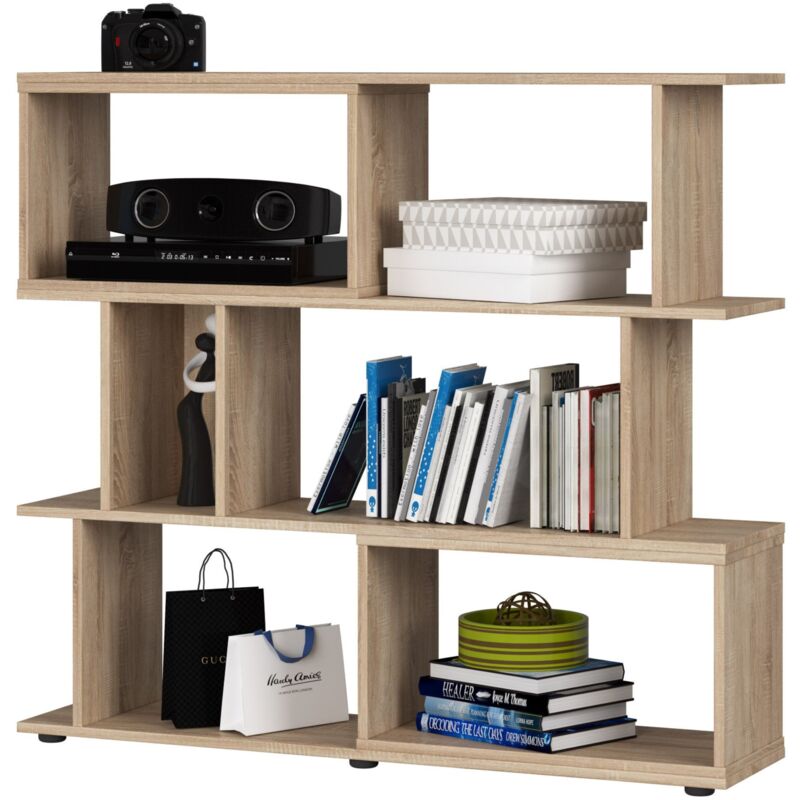 Qivor mensola Libreria semplice Libreria moderna Minimalista Soggiorno  Libreria Studente Camera da letto per bambini Scaffale multifunzionale  (Color : A) : : Casa e cucina