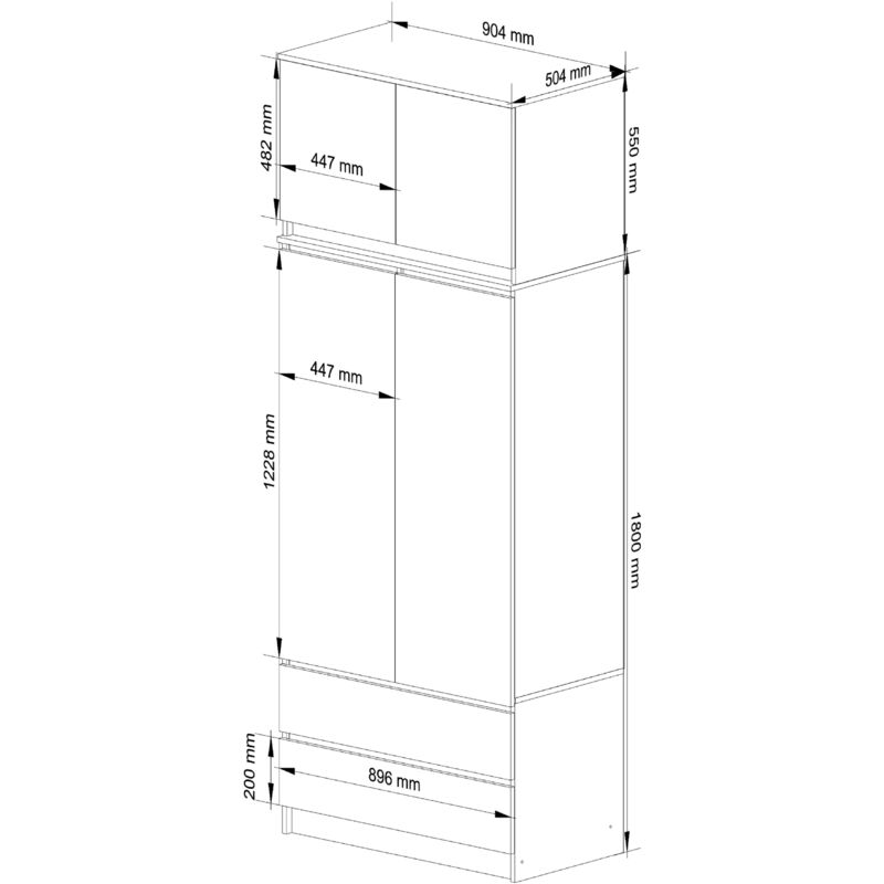 Waco Standing Armoire Armadio Gioielli, Mobili Da Camera Da Letto