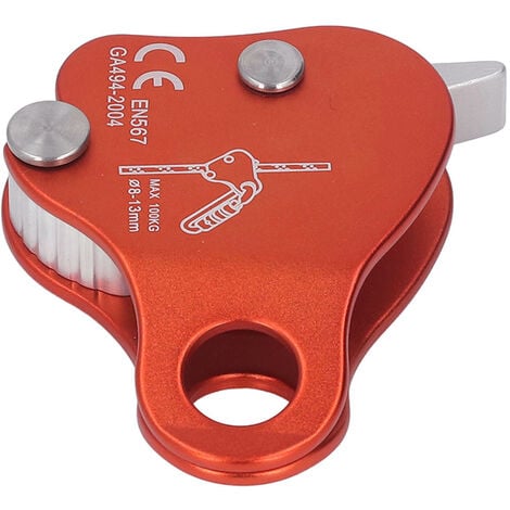 VBESTLIFE Kletterseilgreifer Blau - Selbstsichernd Für 8-13 Mm Seile