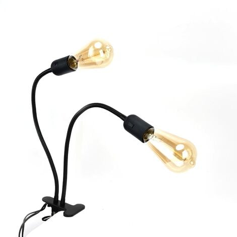 Schreibtisch-Clip-Klemme, Lampenfassung für LED-E27-Lampenfassung
